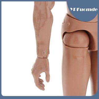 1/6 escala muscular masculino desnudo cuerpo piel de trigo 28 articulaciones movibles hombros estrechos con cuello 29cm heigth figura muñeca para (9)