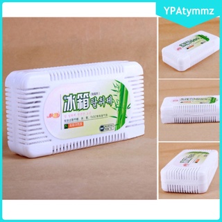 purificador de carbón de bambú purificador de desodorante caja removedor de olores refrigerador activado, absorbente de olores, ambientador - removedor de olores para