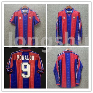 Retro Barcelona 1996 1997 home retro soccer jersey shirt S-XXL