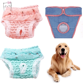 Mujer mascota perro lavable pantalones sanitarios mascotas pantalones sanitarios pañales de perro protección fisiológica 521 (1)