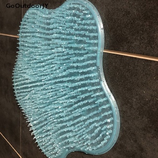 [gooutdoorjy] cepillo de lavado de pies de silicona baño masaje de pies almohadilla de masaje de ducha masaje venta caliente