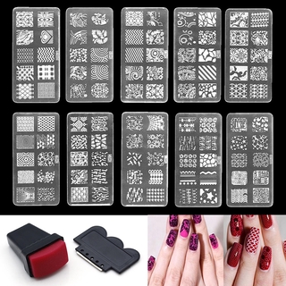 Estampas De Plástico Kit De sellos Para uñas/decoración De uñas