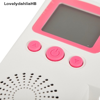 LovelydahliaHB Doppler Fetal Mejorado Embarazo Monitor De Frecuencia Cardíaca Sin Radiación [Caliente] (2)