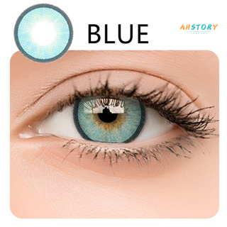ahstory 2Pcs Fashion Big Eyes 0 Degree Coloured Cosmetic Contact Lens Cosplay Party Gift (5)