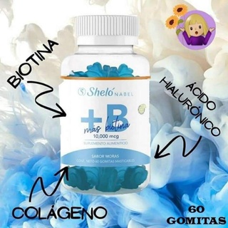 Biotina, colageno, acido hiarulonico, ideal para piel, uñas, cabello (3)