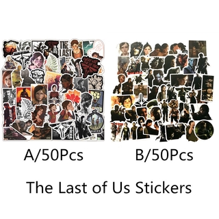 [T] The Last of Us Stickers 2style 50Pcs/Set Game Waterproof Stickers Decal
