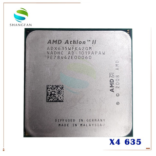Preorden AMD CPU Athlon X4 635 3GHz Quad-Core procesador de CPU ADX635WFK42GI 95W zócalo AM3 938pin