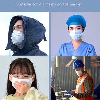 [[2]] máscara de silicón suave/protector de oreja/gancho para orejas/cubierta de gel earloop (4)