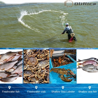 nuevo estilo, nueva vida! red de pesca de malla de peces trampa monofilamento gill netting al aire libre pesca aparejos