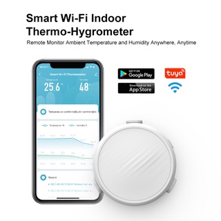 Termómetro electrónico TU Linkagem WiFi Bluetooth con Sensor De Temperatura y humedad twinkle13