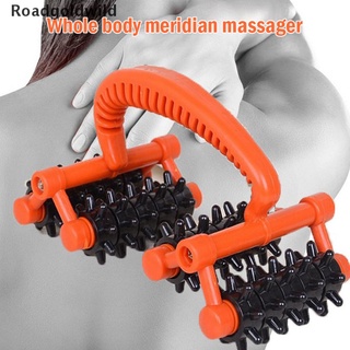 roadgoldwild venta caliente rodillo masajeador de plástico cuidado promover la circulación sanguínea herramienta de masaje wdwi