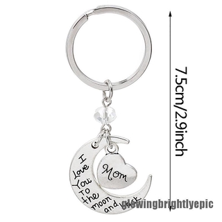 GWBT Mom Gifts from Daughter Son - Mom Keychain for Women Birthday Mothers Day