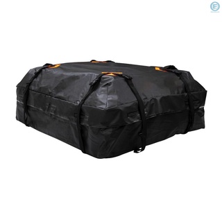 Listo en stock 600D impermeable bolsa de carga de coche techo de carga portador Universal bolsa de equipaje de almacenamiento cubo bolsa para viaje Camping