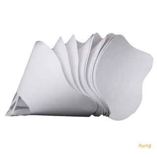 hung impresora 3d 50/100pcs grueso fotopolímero resina filtro de papel embudo desechable