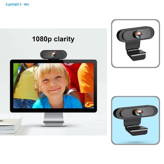 iyongti con micrófono de escritorio webcam 720p/1080p/2k usb ordenador webcam alta claridad para grabación de vídeo