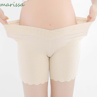MARISSA Casual pantalones cortos de maternidad mujeres embarazadas bragas de seguridad calzoncillos de verano de algodón cómodo transpirable embarazo pantalones cortos/Multicolor