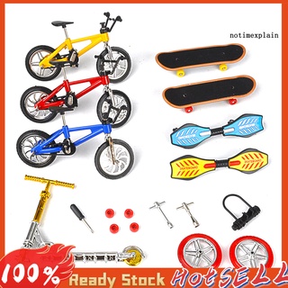NTP niños Mini diapasón bicicleta Scooter monopatín Vitality Board Finger Toy Set