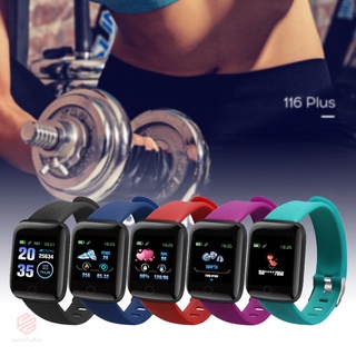 Reloj inteligente 116 Plus "/pulsera inteligente impermeable con frecuencia cardiaca y presión arterial