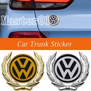 Pegatina del cuerpo del emblema del tronco del coche para Volkswagen VW SR Rline Jetta Caddy Sedan Auto Exterior de la ventana lateral insignia de la etiqueta accesorios