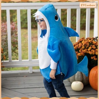 [New Arrivals] Kids Shark Costume Shark Shaped Soft Dress up Comfortable Cosplay Shark Costume Halloween for Cosplay Halloween Ocean