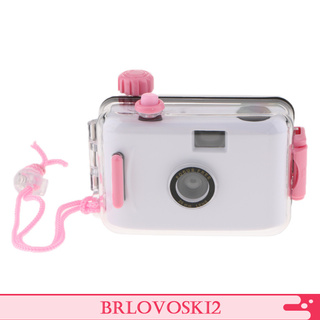 Buceo impermeable Lomo cámara 35mm película con carcasa reutilizable blanco