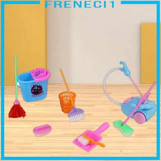 [freneci1] Juego De limpieza para niños/juego De simulación De limpieza De escoba y Mop limpieza con aspiradora con juguete y juguete