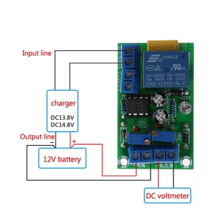 One 12V batería Anti-transposición automática controlador de carga módulo placa de protección (2)