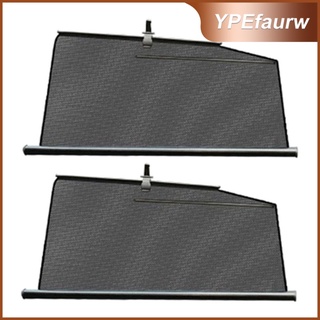 [venta caliente] 2x protectores de sol para ventana lateral para tesla model x uv rays protection