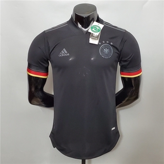 Jersey/Camisa De fútbol negra De fútbol 20/21 De alemania versión De fútbol negra para hombre (1)