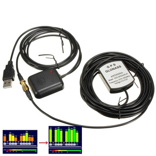 conjunto completo auto coche gps señal antena amplificador booster mejorar dispositivo con receptor gps + transmisor 30db para el navegador del teléfono