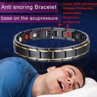[sei] pulsera magnética antironquidos cuidado de la salud anti ronquidos reloj de pulsera sueño ronquido mx33
