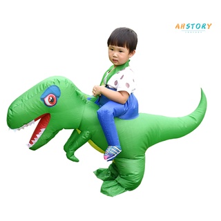 ah Halloween niños niños inflable paseo dinosaurio dragones disfraz Cosplay traje (6)
