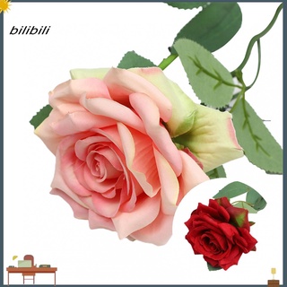 biln no flor artificial ornamental rosa artificial simulada flor ornamental para el hogar