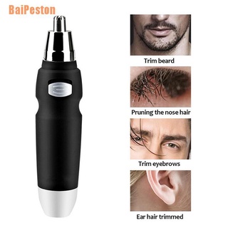 Baipeston (~) eléctrico nariz oreja Trimmer cejas afeitadora Clipper Groomer limpiador Unisex