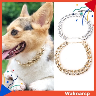 [Wmp] Collar de entrenamiento de plástico para perros/perros/cachorros/Collar de cadena accesorios para el cuello