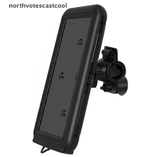 Northvotescastcool 6.8 inch Waterproof Bicycle Phone Holder Stand Motorcycle Handlebar Mount Bag NVCC
