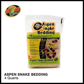 Zoomed Aspen serpiente lecho sustrato serpiente 4.4 litros Python cerdo nariz