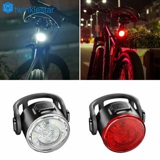 Mini linterna trasera Led Usb recargable/luz impermeable/luz De seguridad Para Bicicleta