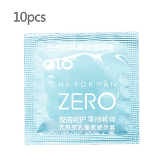 10pcs preservativos manga del pene condón lubricación Condones más seguro anticoncepción