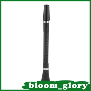 [bloom] metal b clarinete plano en negro trabajo a mano baquelita con bolsa de almacenamiento musical (1)