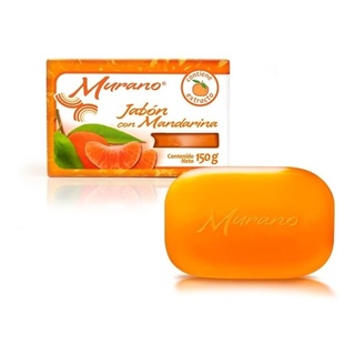 Jabón Barra Murano Natural Mandarina 1 Pieza 150g