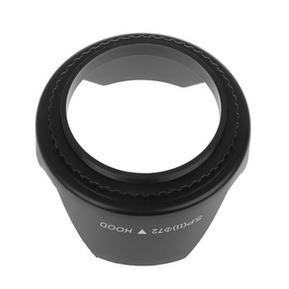 Campana de lente de pétalo de flor atornillada de 72 mm para cámara DSLR Nikon Canon Sony (3)
