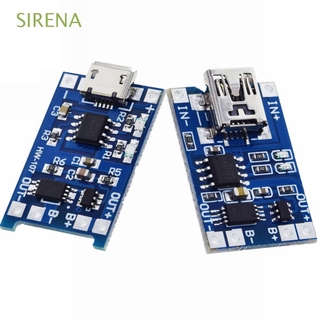 SIRENA Mini Charge Module Mini Interface Circuit Board Lithium Battery Micro Interface 18650 5V 1A TP4056 Protection Board