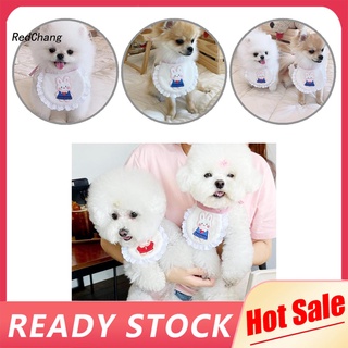 rc mini collar de perro personalidad lindo perro bandana babero ajustable para mascotas