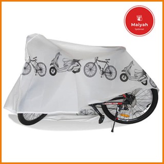 Cubierta protectora de la motocicleta Matic pato pequeño resistente al agua motivo cubierta protectora bicicleta