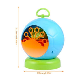 *je máquina de burbujas portátil soplando jabón burbujas fabricante de burbujas juguete regalo para niños