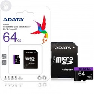 Micro SD 64gb Aadata Clase 10 (3)