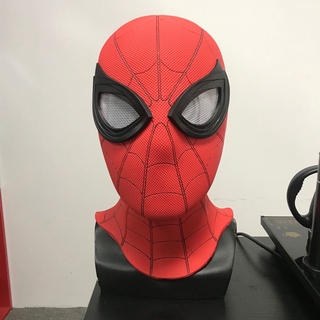 spider-man máscara lentes 3d cosplay spider-man superhéroe props máscaras halloween evento disfraz
