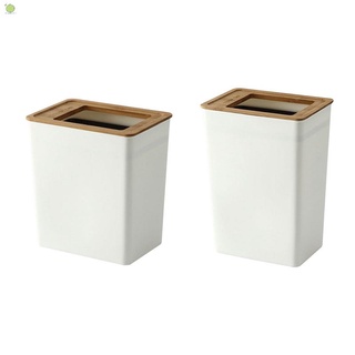 papelera cubo de basura puede pp madera papelera papelera en casa oficina papelera cubo de basura cubo de basura plástico organizador cubo de almacenamiento