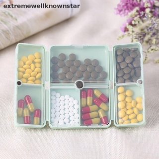 [knownstar] 7 Days Pill Tablet Box Foldable Medicine Holder Tablet Storage Case Organizer New Stock